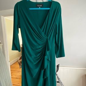 Women’s green dress, knee length
